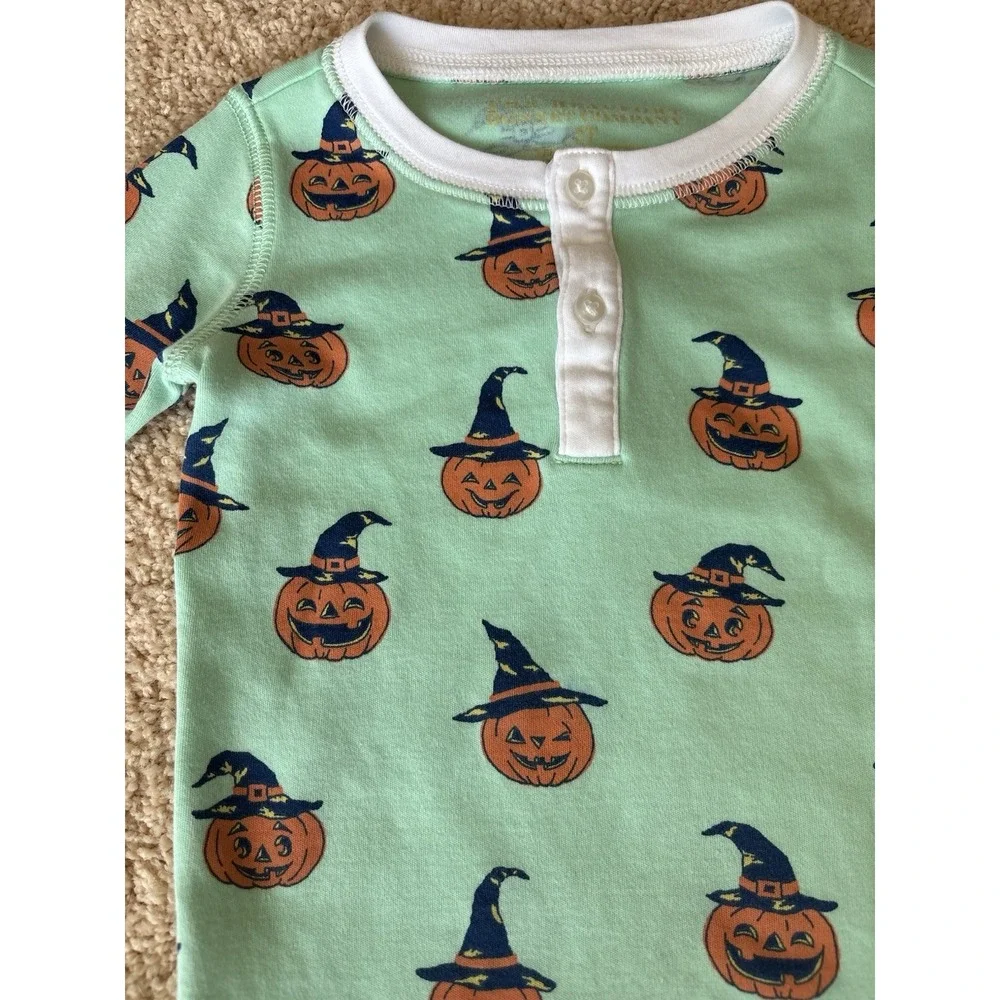 The Beaufort Bonnet Company Sara Jane Pumpkin Top Only Pajama Size 2